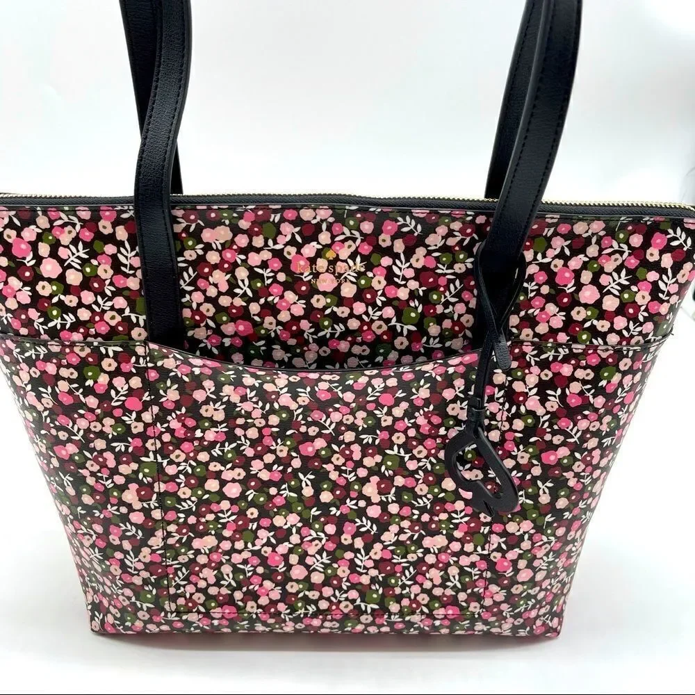 kate spade Patrice Park Ave Floral Multi Tote Bag NWT
